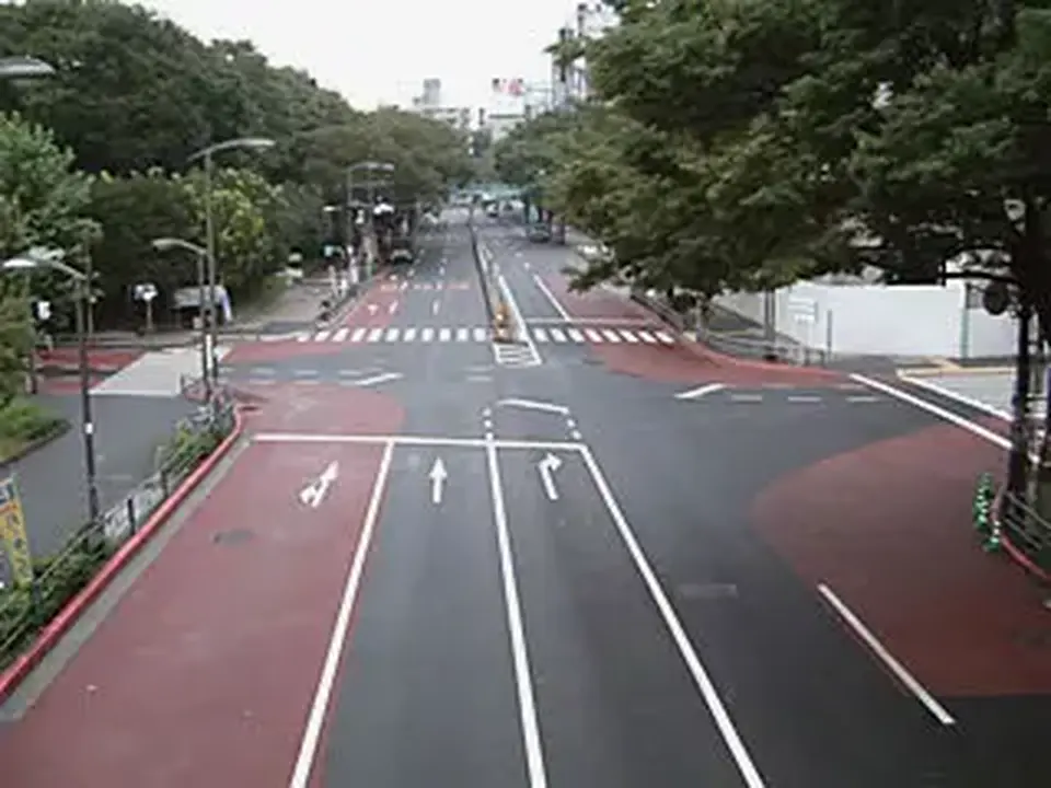 交差点改良工事