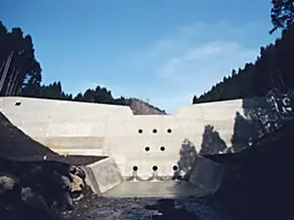 小野沢畑火山砂防工事