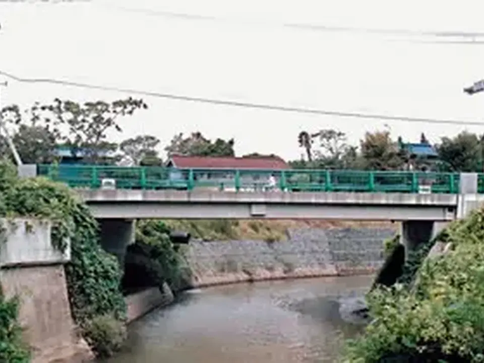 県単橋梁架換工事