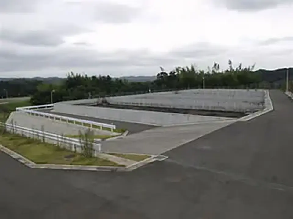 浄水場天日乾燥床築造工事